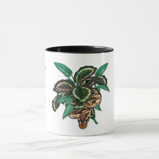 Ball Python Zwei-Tone-Fauna-Tasse Tasse (Zentrum)
