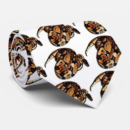 Ball-Pythonschlange-Hals-Krawatte Krawatte (Gerollt)