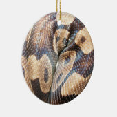Ball-Pythonschlange Keramik Ornament (Rechts)