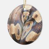 Ball-Pythonschlange Keramik Ornament (Links)