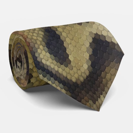 Ball-Pythonschlange Krawatte (Gerollt)