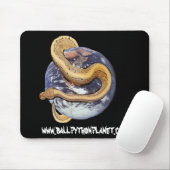 Ball-Pythonschlange-Planeten-Mausunterlage Mousepad (Mit Mouse)