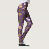Ball-Pythonschlange-Schlange verwandeln Muster Leggings (Rechts)