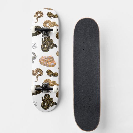 Ball-Pythonschlange-Schlange verwandeln Muster Skateboard (Vorne)