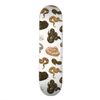 Ball-Pythonschlange-Schlange verwandeln Muster Skateboard