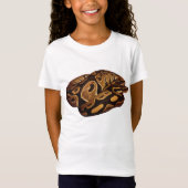 Ball-Pythonschlange-T - Shirt-Schlangen-T - Shirt (Vorderseite)