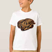 Ball-Pythonschlange-T - Shirt-Schlangen-T - Shirt (Vorderseite)