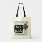 Ball Sack Knitting Lovers Group Tragetasche (Vorne)
