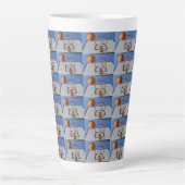 Ball Scoring Points beim Basketball, Milchtasse (Vorderseite)