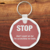 Ball Scratcher Schlüsselanhänger (Vorderseite)