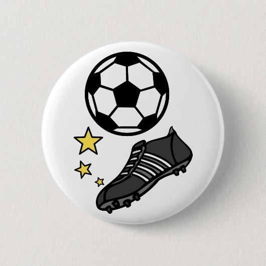 Ball & Shoes Button (Vorderseite)
