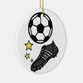 Ball & Shoes Keramik Ornament (Rechts)