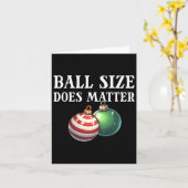 Ball Size ist das unerhörte Weihnachtsgebäck der F Karte (Gelbe Blume)