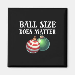 Ball Size ist das unerhörte Weihnachtsgebäck der F Magnet
