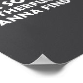 Ball So Hard Motherforers W Find Me Funny Quote  Poster (Ecke)