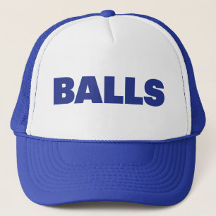 BALL-Spaßslogan-Fernlastfahrerhut Truckerkappe