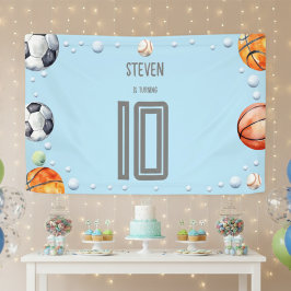Ball Sports Kindergeburtstag Banner