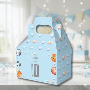 Ball Sports Kindergeburtstag Geschenkschachtel