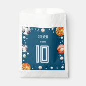 Ball Sports Kindergeburtstag Geschenktütchen (Vorderseite)