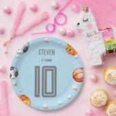 Ball Sports Kindergeburtstag Pappteller (Party)