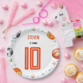 Ball Sports Kindergeburtstag Pappteller (Party)