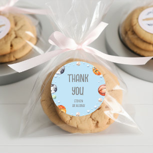 Ball Sports Kindergeburtstag Runder Aufkleber