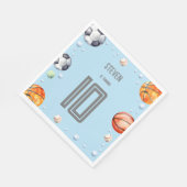 Ball Sports Kindergeburtstag Serviette (Ecke)