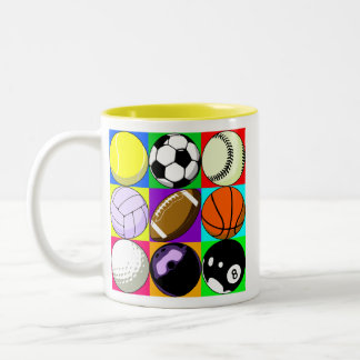 BALL-TASSE ZWEIFARBIGE TASSE
