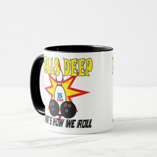 Ball-tiefe Tasse (Vorderseite Links)