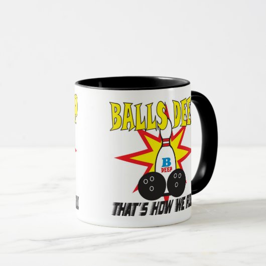 Ball-tiefe Tasse (VorderseiteRechts)