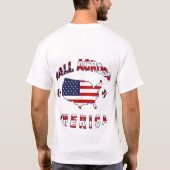 Ball über Amerika T-Shirt (Rückseite)
