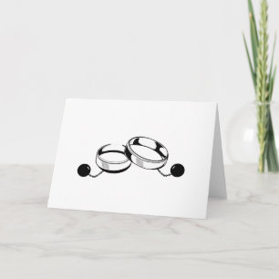 Ball- und Kettenhochzeiten Karte