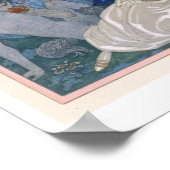 Ball Under the Blue Moon, Illustration für "Fetes Poster (Ecke)