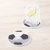 Ball-Untersetzer des Fußball-3D Sandstein Untersetzer (Seite)