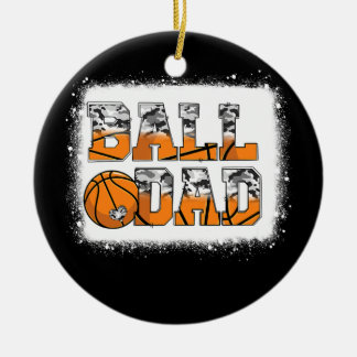 Ball Vater Basketball Vater Camouflage Game Day Fu Keramik Ornament
