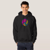 Ball Volleyball Graphicyin Yang Volleyball Girl W Hoodie (Vorne ganz)