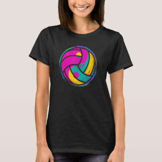 Ball Volleyball Graphicyin Yang Volleyball Girl W T-Shirt