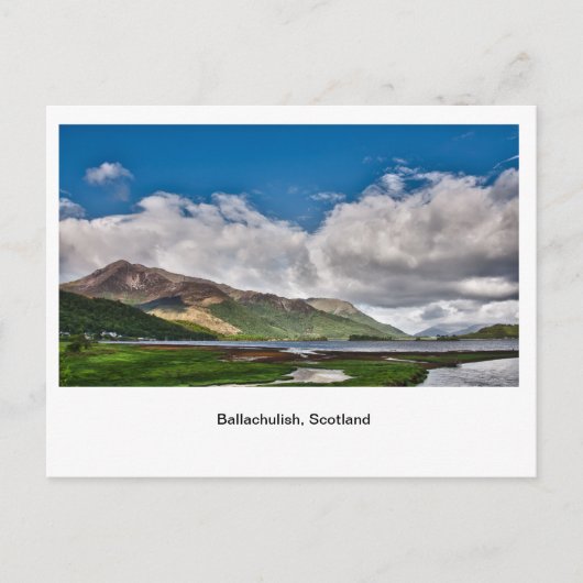 Ballachulish Postkarte (Vorderseite)