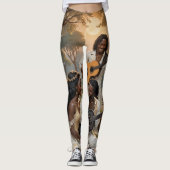 Ballade zwischen den Bäumen! Leggings (Vorderseite)