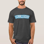 Ballard 827 in Retro Tile T-Shirt (Vorderseite)