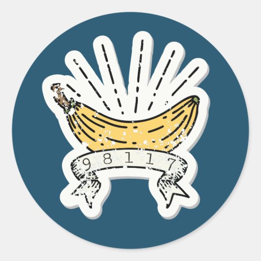 Ballard Banana Sticker (Vorderseite)
