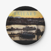 Ballard Boote Pappteller (Vorderseite)