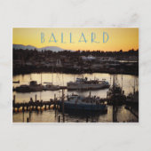 Ballard Boote Postkarte (Vorderseite)