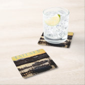 Ballard Boote Rechteckiger Pappuntersetzer (Vor Ort)