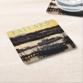 Ballard Boote Rechteckiger Pappuntersetzer (angewinkelt)