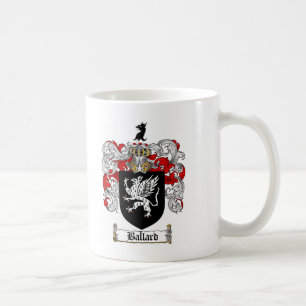 BALLARD FAMILIENWAPPEN - BALLARD WAPPEN KAFFEETASSE