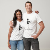 ballarina Pose 005, gerade Tanz! T-Shirt (Unisex)