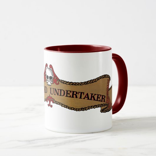 Ballast-Leichenbestatter-Tasse Tasse (VorderseiteRechts)