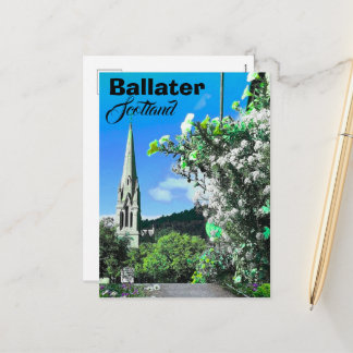 Ballater Scotland Travel Postcard | Memory Gift Feiertagspostkarte