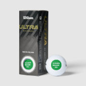 Balle de golf - Votre image ici - personnalisée Golfball (Verpackungen)